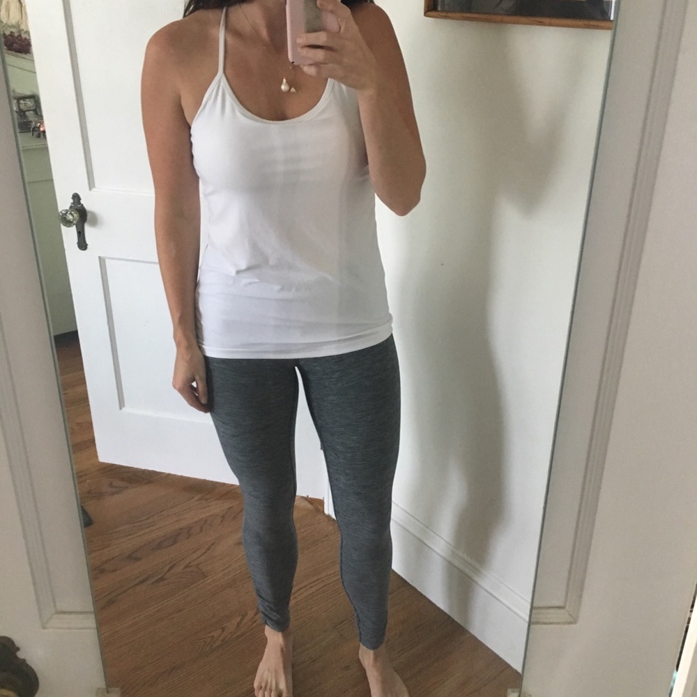 Fitted gym tank